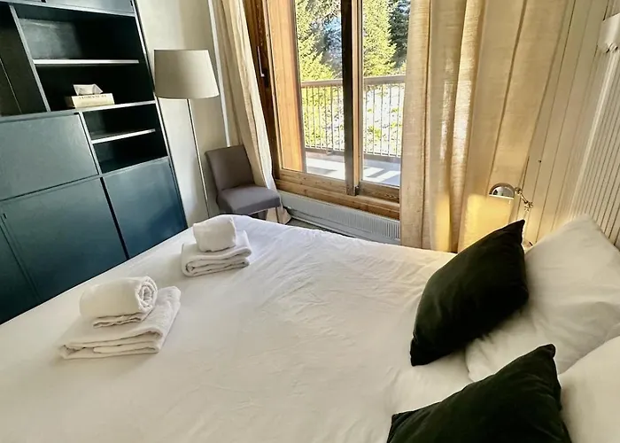 New 4 Pp Design Appartment, In-out, Mountain View Apartamento Courchevel