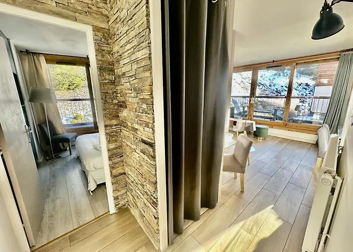 Apartamento New 4 Pp Design Appartment, In-out, Mountain View Courchevel