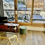 New 4 Pp Design Appartment, In-out, Mountain View * Courchevel