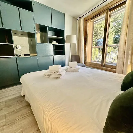 New 4 Pp Design Appartment, In-out, Mountain View Daire Courchevel
